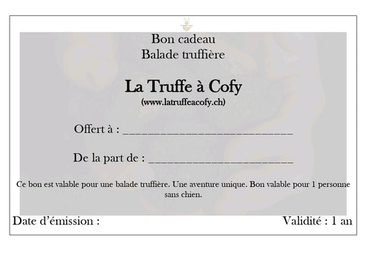 (Bon cadeau) Balade truffière